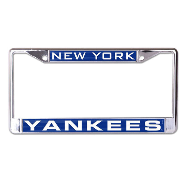New York Yankees Lic Plt Frame S/L Printed