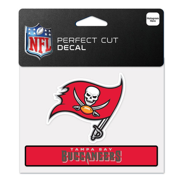 Tampa Bay Buccaneers Perfect Cut Color Decal 4.5" x 5.75"