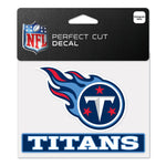 Tennessee Titans Perfect Cut Color Decal 4.5" x 5.75"