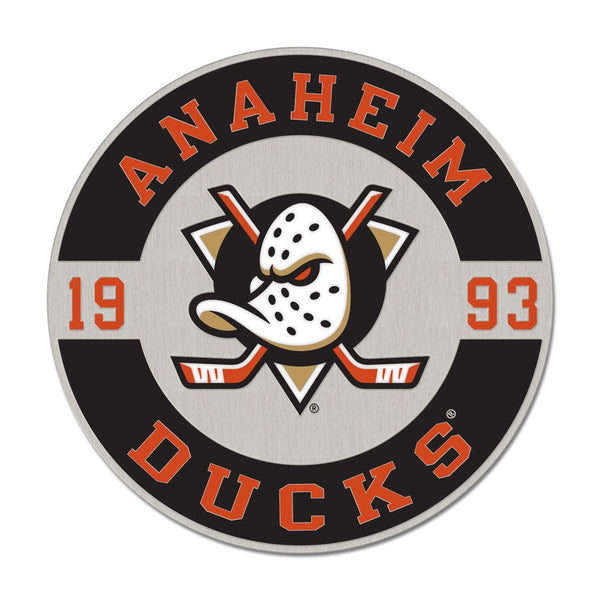 Anaheim Ducks Collector Enamel Pin Jewelry Card