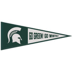 Wholesale-Michigan State Spartans SLOGAN Wool Pennant 13" x 32"