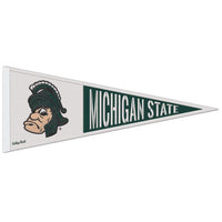 Wholesale-Michigan State Spartans /College Vault VAULT Wool Pennant 13" x 32"