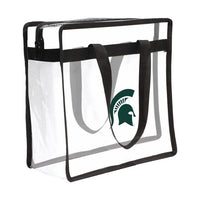 Wholesale-Michigan State Spartans CLEAR TOTE BAG Clear Tote Bag