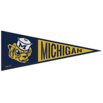 Michigan Wolverines /College Vault VAULT Wool Pennant 13" x 32"