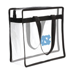 North Carolina Tar Heels CLEAR TOTE BAG Clear Tote Bag