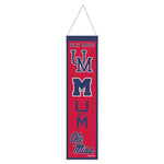 Wholesale-Ole Miss Rebels /College Vault EVOLUTION Wool Banner 8" x 32"