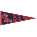 Wholesale-Ole Miss Rebels Wool Pennant 13" x 32"