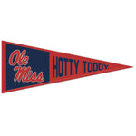 Wholesale-Ole Miss Rebels SLOGAN Wool Pennant 13" x 32"