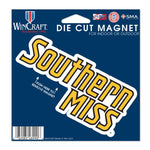 Wholesale-Southern Miss Golden Eagles Die Cut Magnet 4.5" x 6"