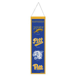 Wholesale-Pittsburgh Panthers /College Vault Wool Banner 8" x 32"