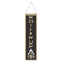 Wholesale-Purdue Boilermakers Wool Banner 8" x 32"