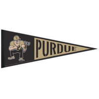 Wholesale-Purdue Boilermakers / Vintage Collegiate Retro Wool Pennant 13" x 32"