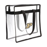 Wholesale-Purdue Boilermakers Clear Tote Bag