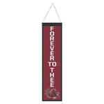 South Carolina Gamecocks Wool Banner 8" x 32"