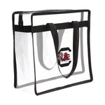 South Carolina Gamecocks Clear Tote Bag