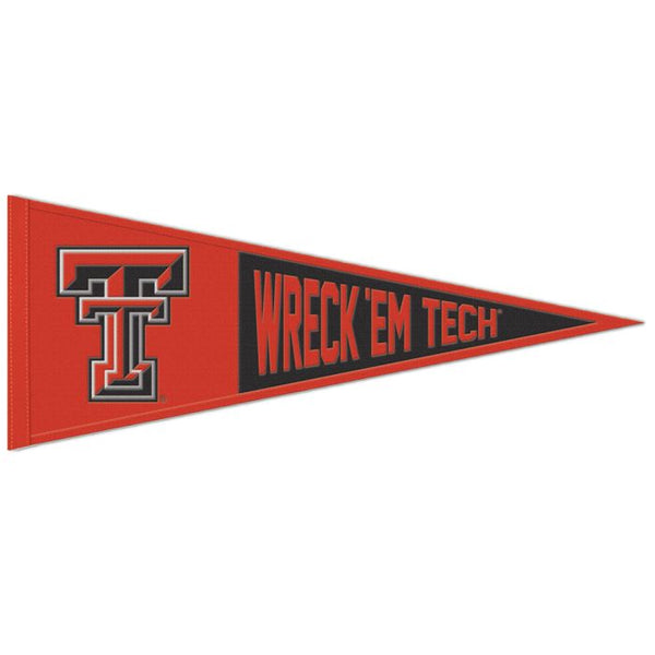 Wholesale-Texas Tech Red Raiders Wool Pennant 13" x 32"