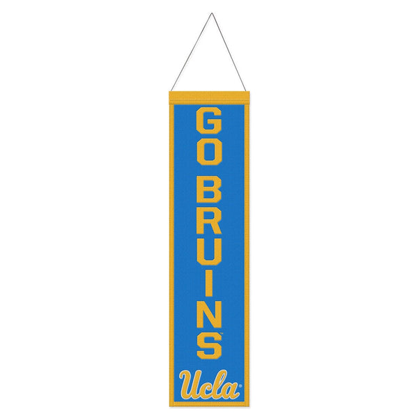 UCLA Bruins SLOGAN Wool Banner 8" x 32"