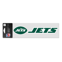 New York Jets Perfect Cut Decals 3" x 10"