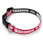 Wholesale-Wisconsin Badgers Pet Collar