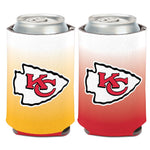 Kansas City Chiefs Color Dip Can Cooler 12 oz.