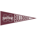 Wholesale-Mississippi State Bulldogs Wool Pennant 13" x 32"