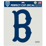 Boston Red Sox / Cooperstown Perfect Cut Color Decal 8" x 8"