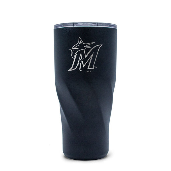 Miami Marlins 20oz Morgan Stainless Steel Tumbler