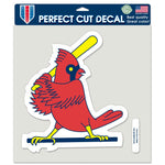 St. Louis Cardinals / Cooperstown Perfect Cut Color Decal 8" x 8"
