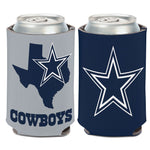 Dallas Cowboys STATE SHAPE Can Cooler 12 oz.