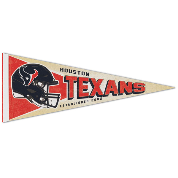 Houston Texans Premium Pennant 12" x 30"