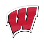 Wisconsin Badgers Acrylic Pin Jewelry Card