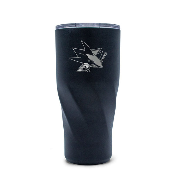San Jose Sharks 20 OZ 20oz Morgan Stainless Steel Tumbler