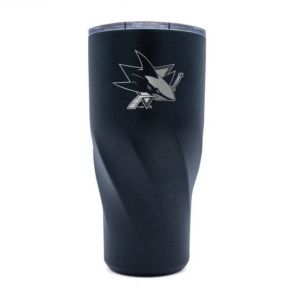 San Jose Sharks 30 OZ 30oz Morgan Stainless Steel Tumbler
