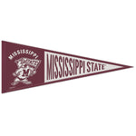 Wholesale-Mississippi State Bulldogs /College Vault VAULT Wool Pennant 13" x 32"