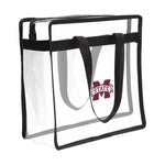 Wholesale-Mississippi State Bulldogs CLEAR TOTE BAG Clear Tote Bag