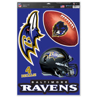 Baltimore Ravens Multi-Use Decal 11" x 17"
