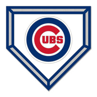 Chicago Cubs HOME PLATE Collector Enamel Pin Jewelry Card