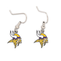 Minnesota Vikings Earrings Jewelry Card