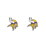 Minnesota Vikings Earrings Jewelry Card