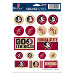 Wholesale-Florida State Seminoles Vinyl Sticker Sheet 5" x 7"