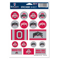 Wholesale-Ohio State Buckeyes Vinyl Sticker Sheet 5" x 7"