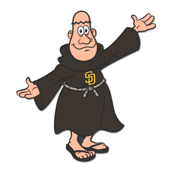 San Diego Padres Mascot MLB Collector Enamel Pin Jewelry Card