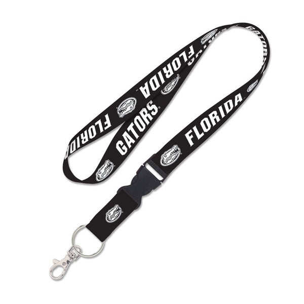 Florida Gators BLACKOUT Lanyard w/detachable buckle 1"