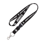 James Madison Dukes BLACKOUT Lanyard w/detachable buckle 1"
