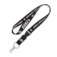 James Madison Dukes BLACKOUT Lanyard w/detachable buckle 1"