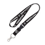 Wholesale-Maryland Terrapins BLACKOUT Lanyard w/detachable buckle 1"