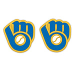 Milwaukee Brewers Earrings Jewelry Card