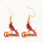 St. Louis Cardinals Earrings Jewelry Card
