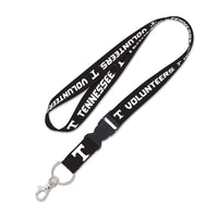 Tennessee Volunteers BLACKOUT Lanyard w/detachable buckle 1"
