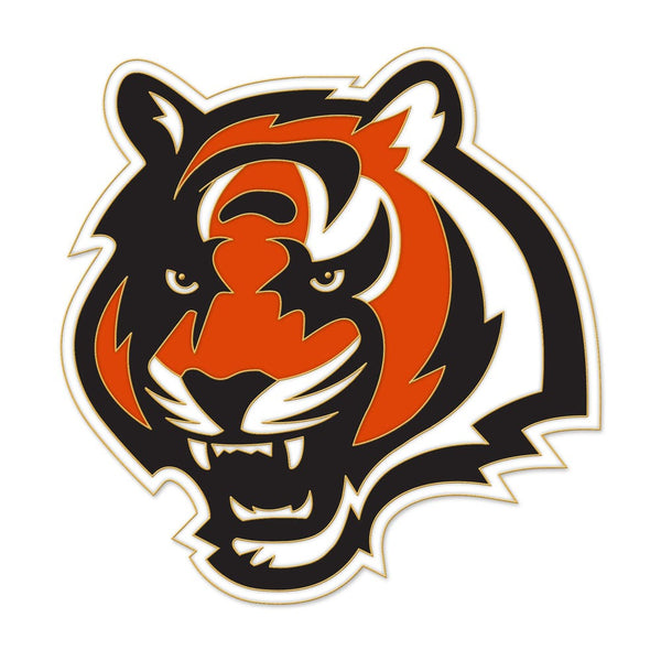 Cincinnati Bengals Mascot Collector Enamel Pin Jewelry Card